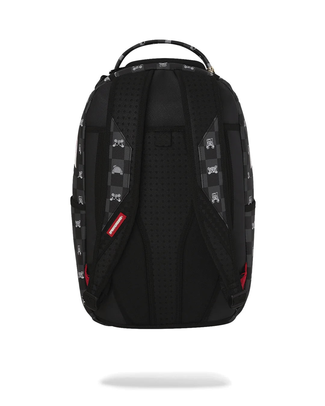 Sprayground 910B8872NSZ zaino nero grigio Peeking Check PVC