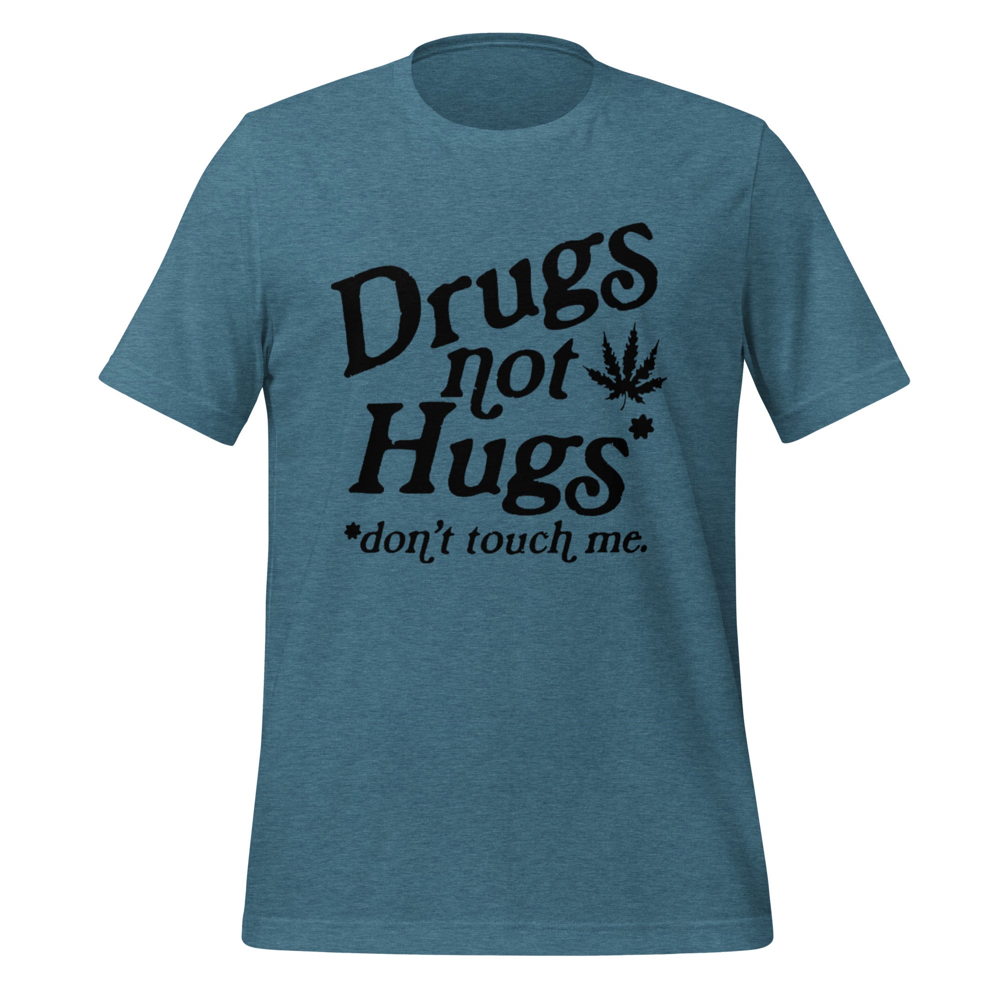 Pure Trash Drugs Not Hugs maglietta uomo cotone