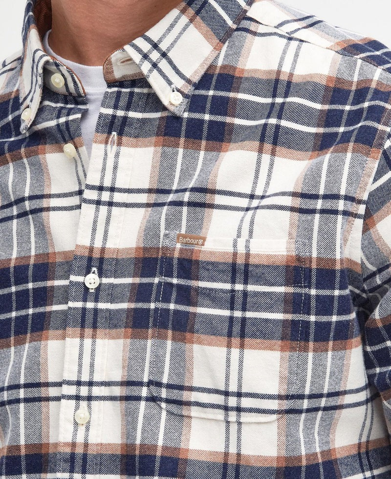 Barbour Portdown MSH5035 Camicia Uomo Ecru Check
