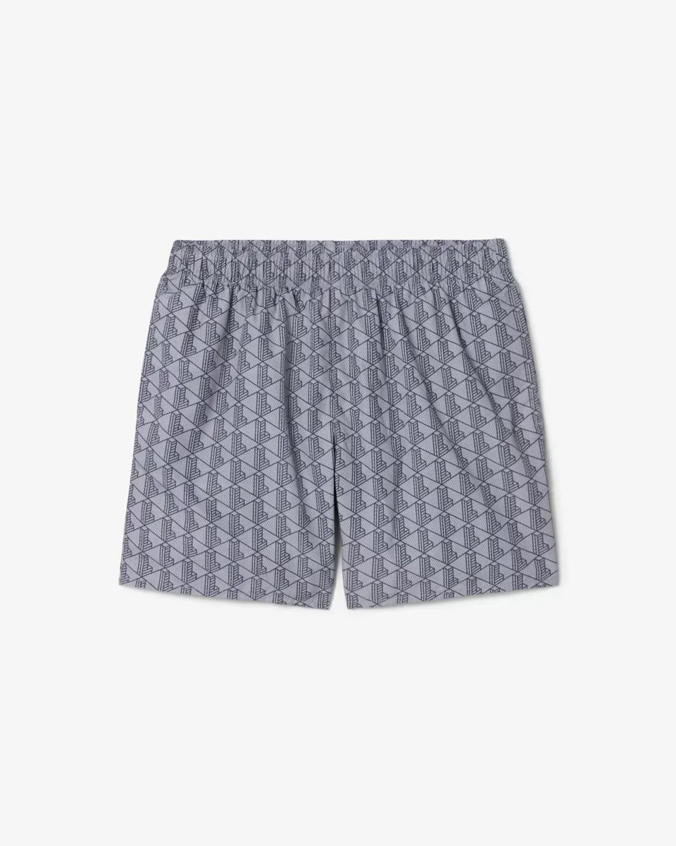 Lacoste MH9086 costume boxer uomo Gris Fonce jacquard
