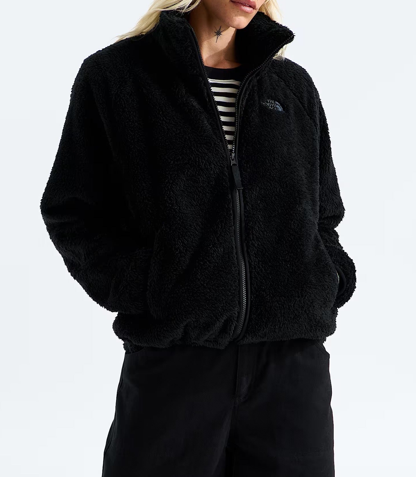 The North Face Osito Evolve NF0A8H7S Felpa Pile Tnf Black