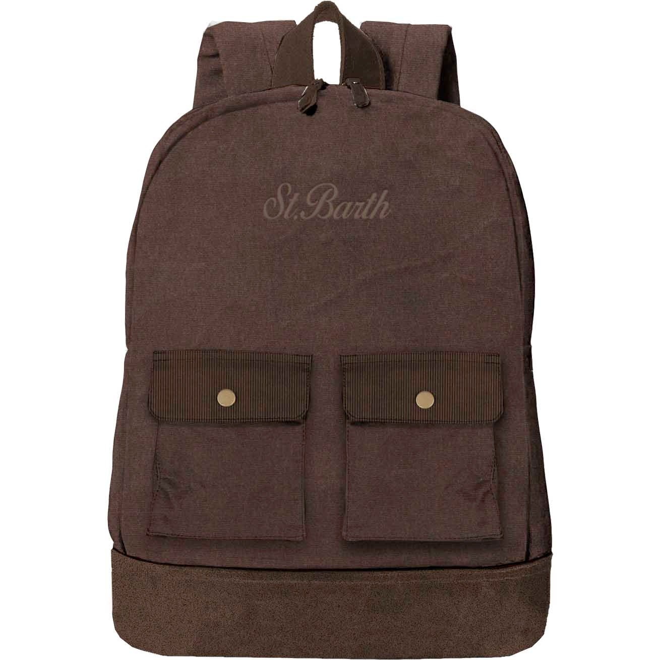 MC2 Saint Barth Cody Wax 00128M zaino uomo marrone nylon