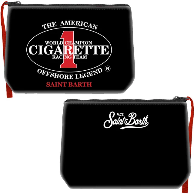 MC2 Saint Barth Aline 07772L Pochette Nero Cigarette Racing Scuba