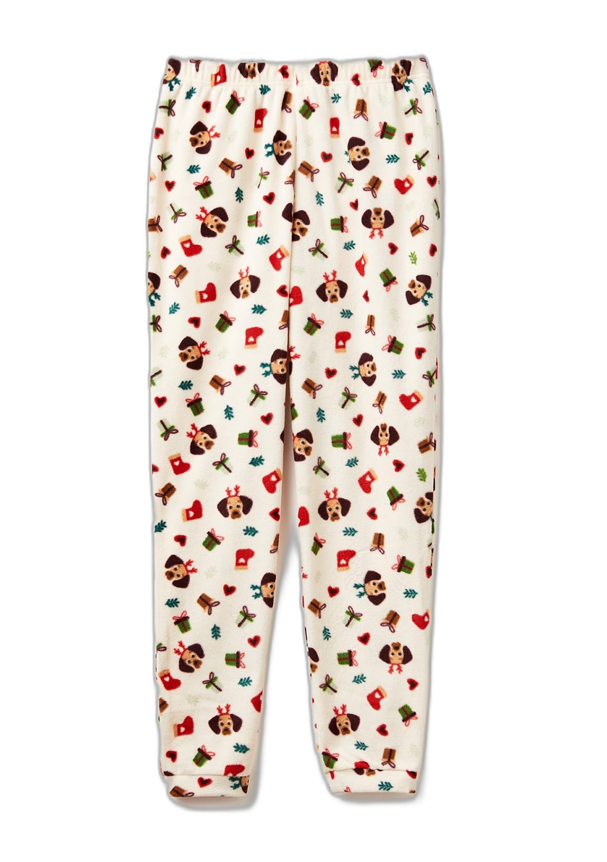 Benetton Pantaloni Donna XXS Pile Fantasia Cavigliera
