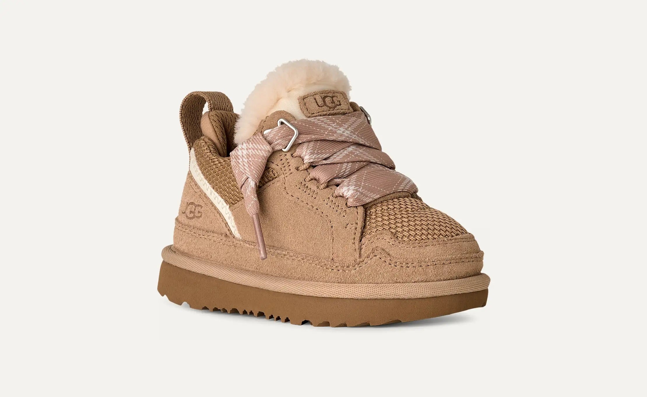 UGG Lowmel 1152410T Sneaker Bambino Sand Camoscio
