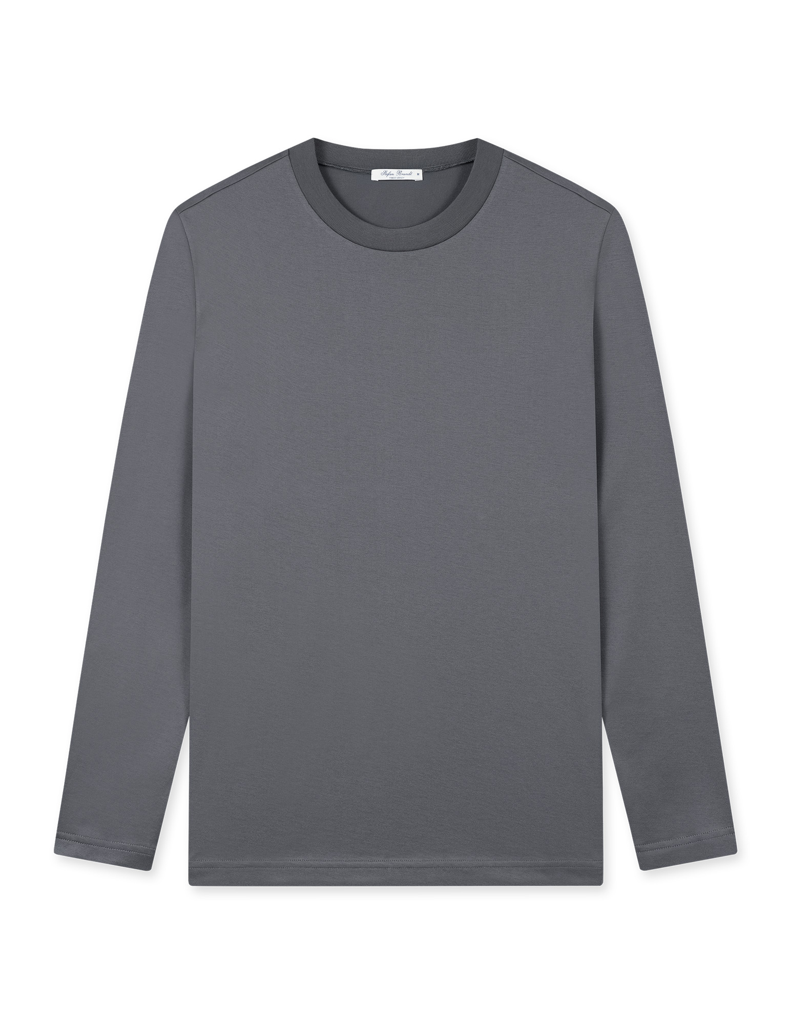 Stefan Brandt Eli LA Super 60 t-shirt manica lunga cotone