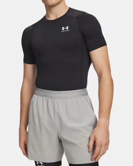 Under Armour HeatGear 77-1361518 T-Shirt Uomo Black Sportiva