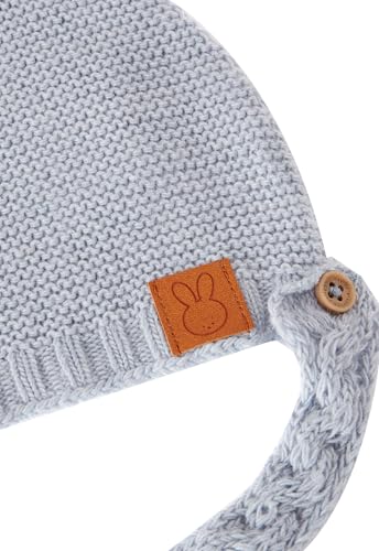 Benetton Cappellino in Maglia Bimbo con Orecchiette