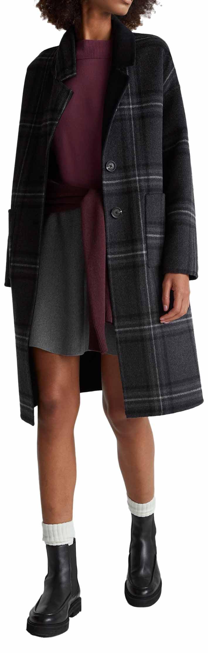 Benetton Maglia Donna Scollo Sceso Viscosa Nero