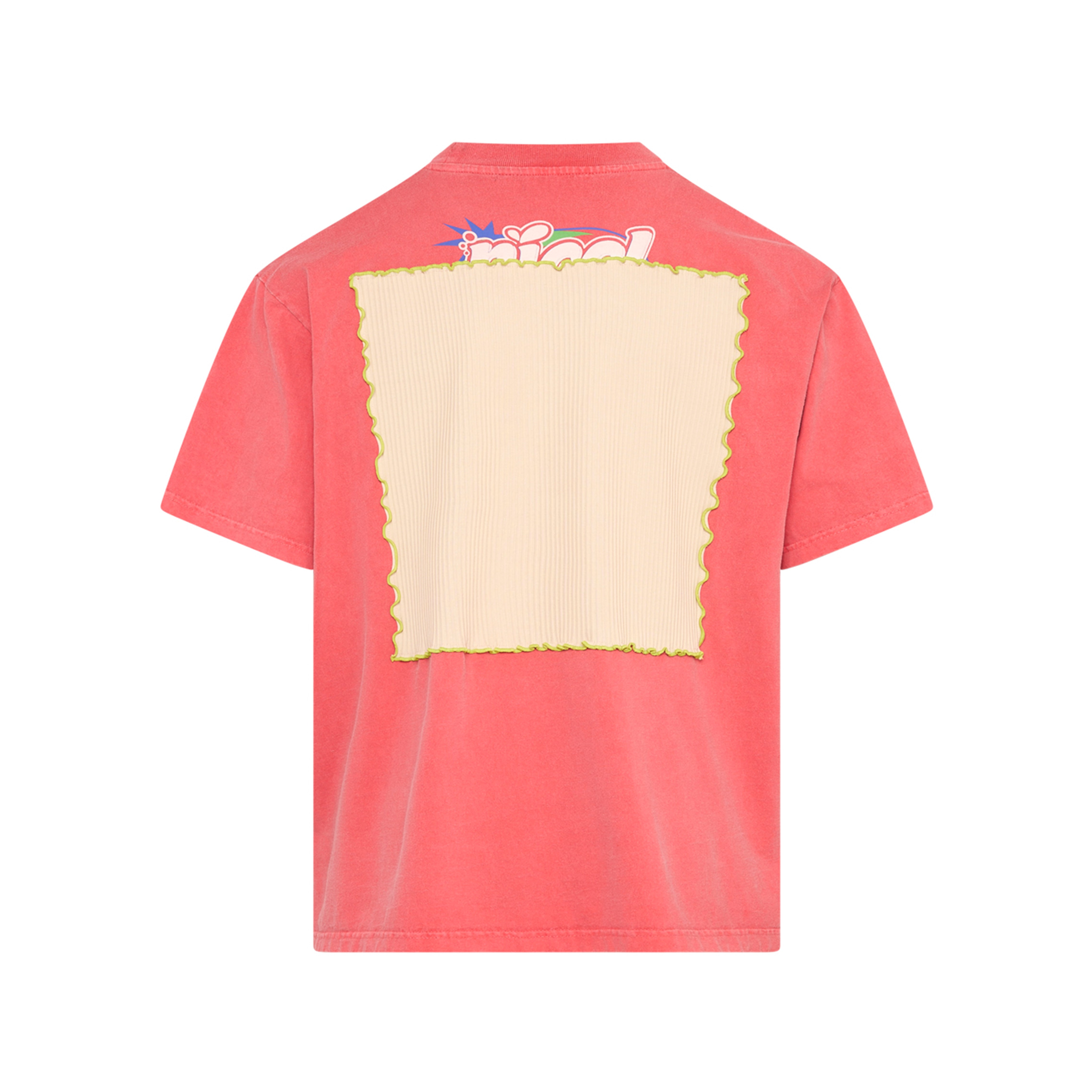 Martine Rose Window T-Shirt maglietta rosa oversize