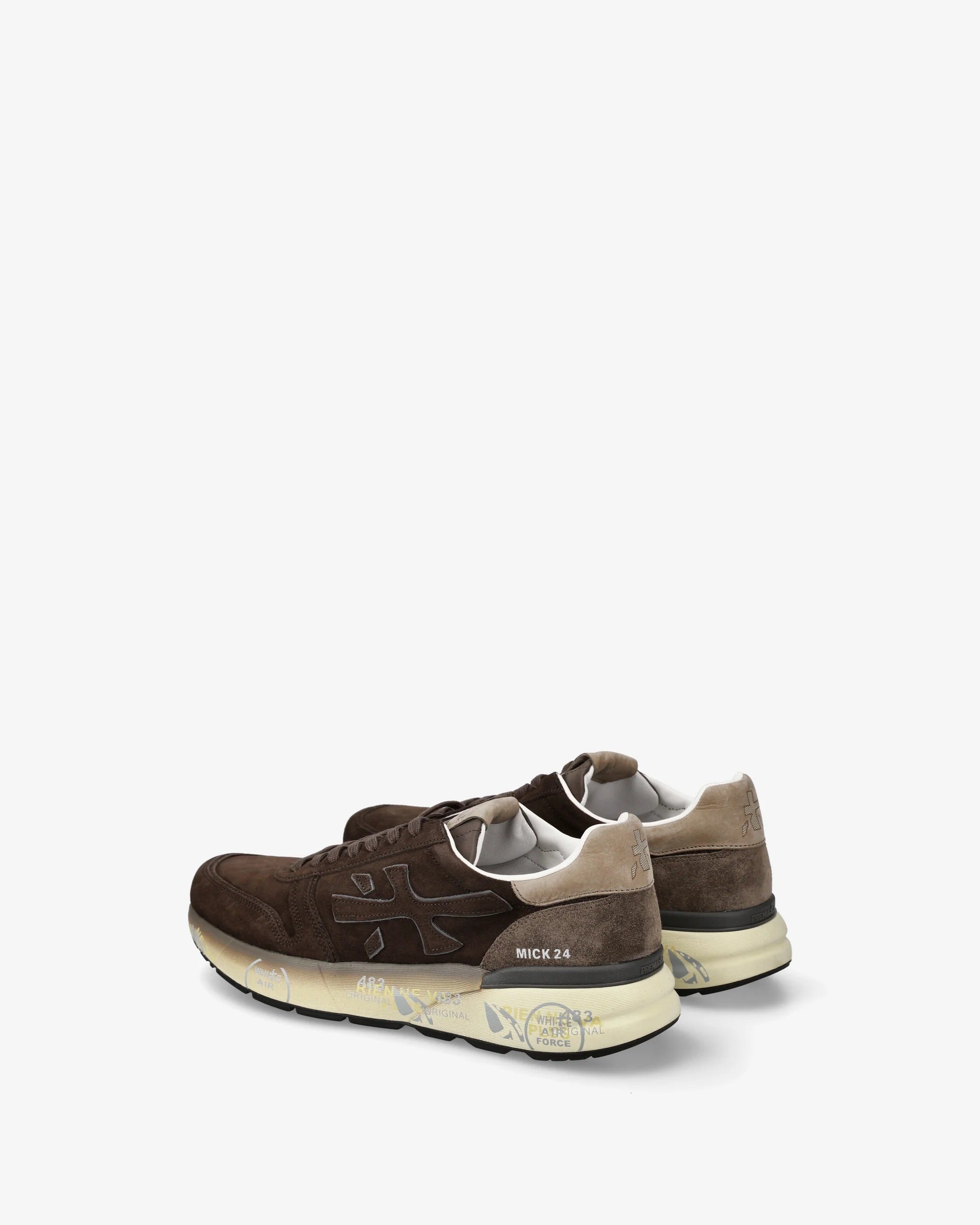 Premiata Mick 7898 Sneakers Uomo Marrone Suede