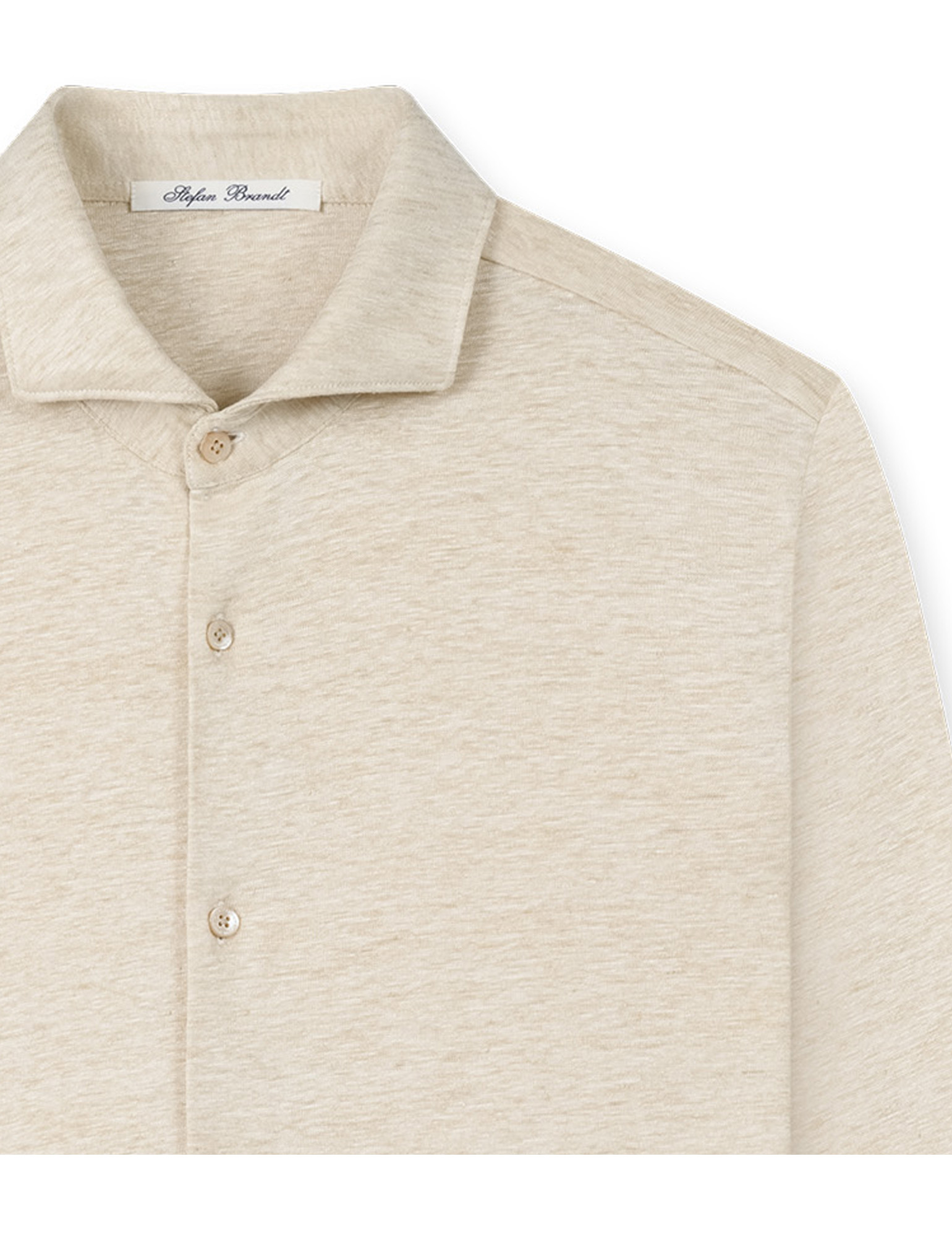 Stefan Brandt Lennon camicia cotone regular