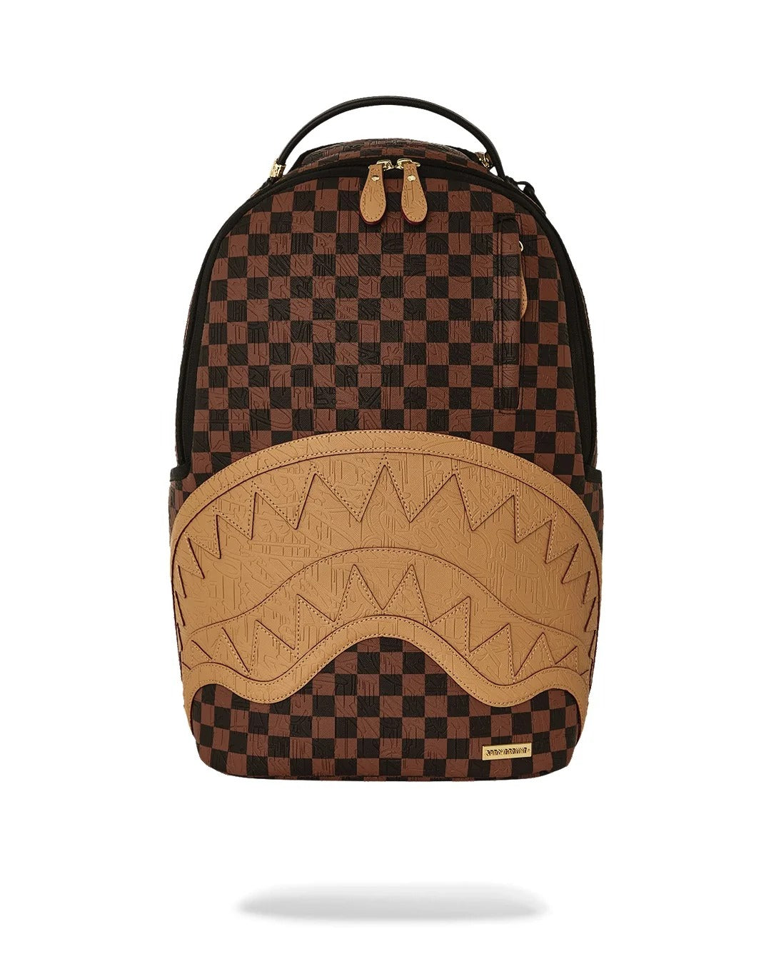 Sprayground Embossed Check 910B8592NSZ zaino marrone PVC