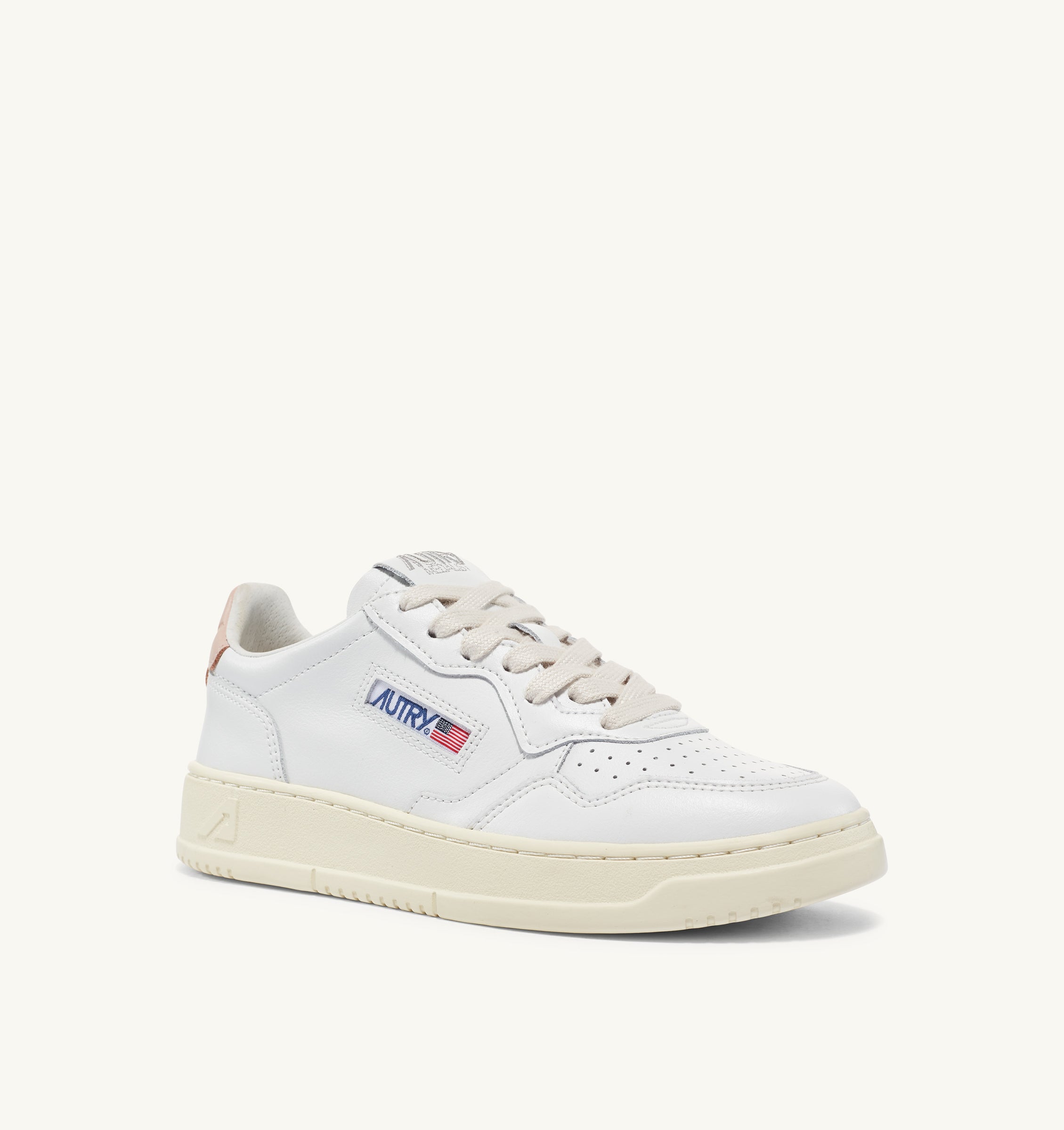 Autry Medalist Low AULW-LL16 Sneaker White Pink Donna