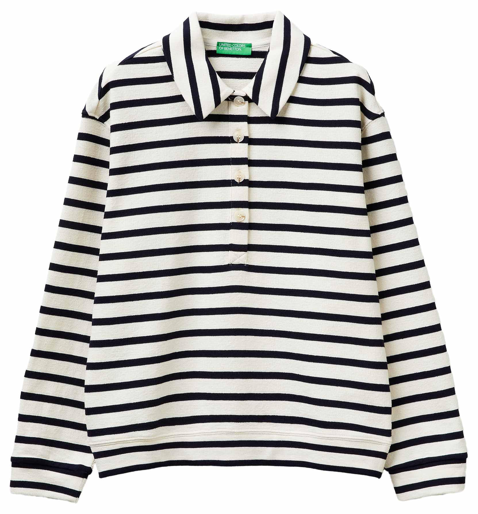 United Colors of Benetton 3pnud3018 Polo Donna Panna XXS