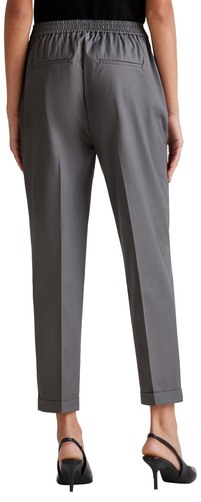 Benetton 40fadf092 Pantaloni Donna Blu cotone stretch