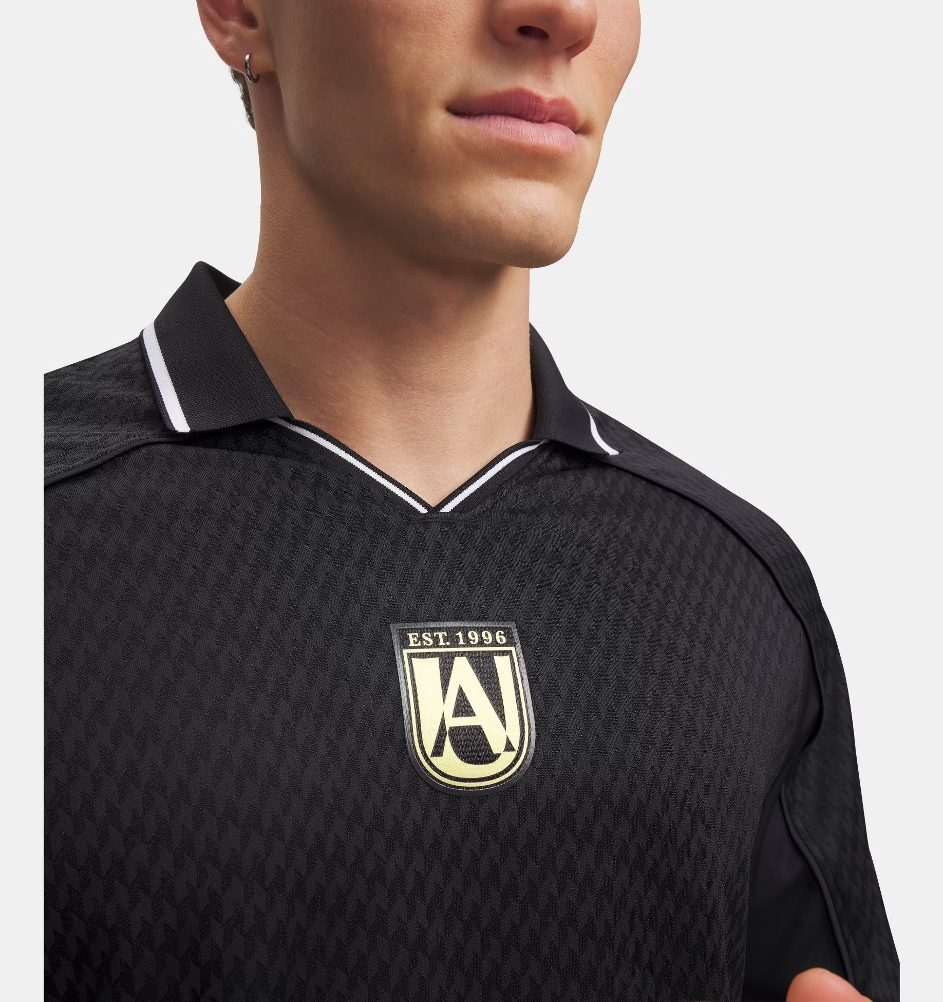 Under Armour Terrace 77-6009881 Polo Uomo Black Jacquard