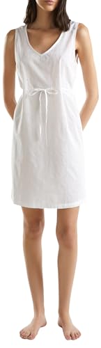 Benetton 4YUP3C006 camicia notte donna M sangallo smanicata