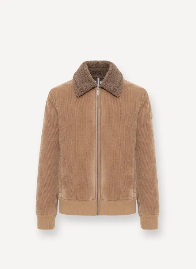 Colmar 11000010 bomber uomo velluto beige marrakech