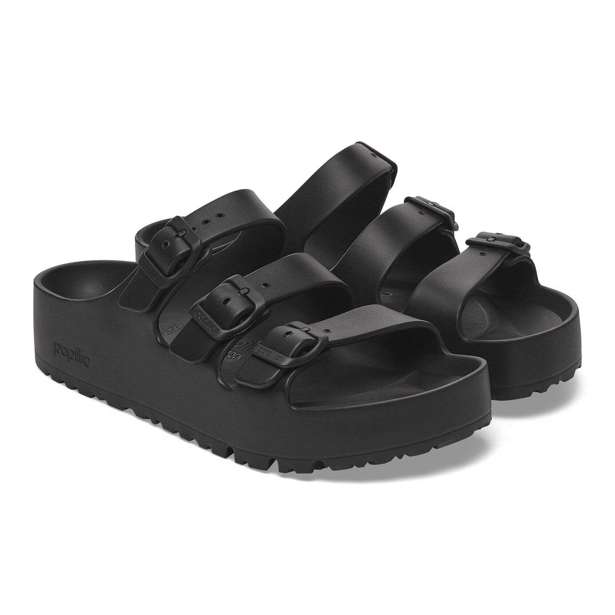 Birkenstock Florida 1029738 ciabatte donna Black EVA platform