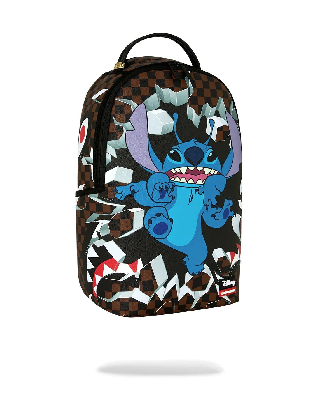 Sprayground Stitch Breakout 910B9174NSZ zaino marrone PVC