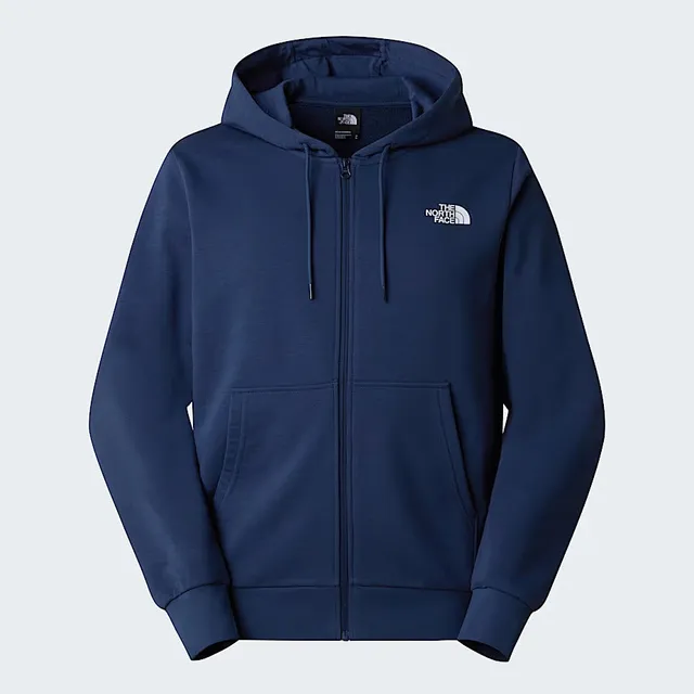 The North Face Simple Dome NF0A8GQ7 felpa navy zip