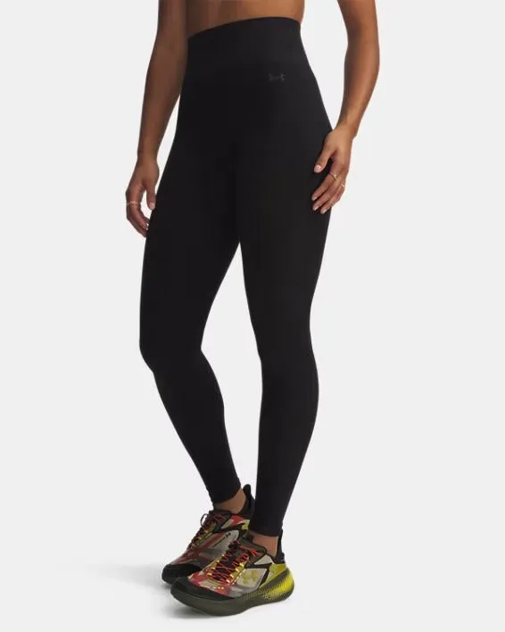 Under Armour Seamless Cotton 77-6010166 leggings donna nero cotone