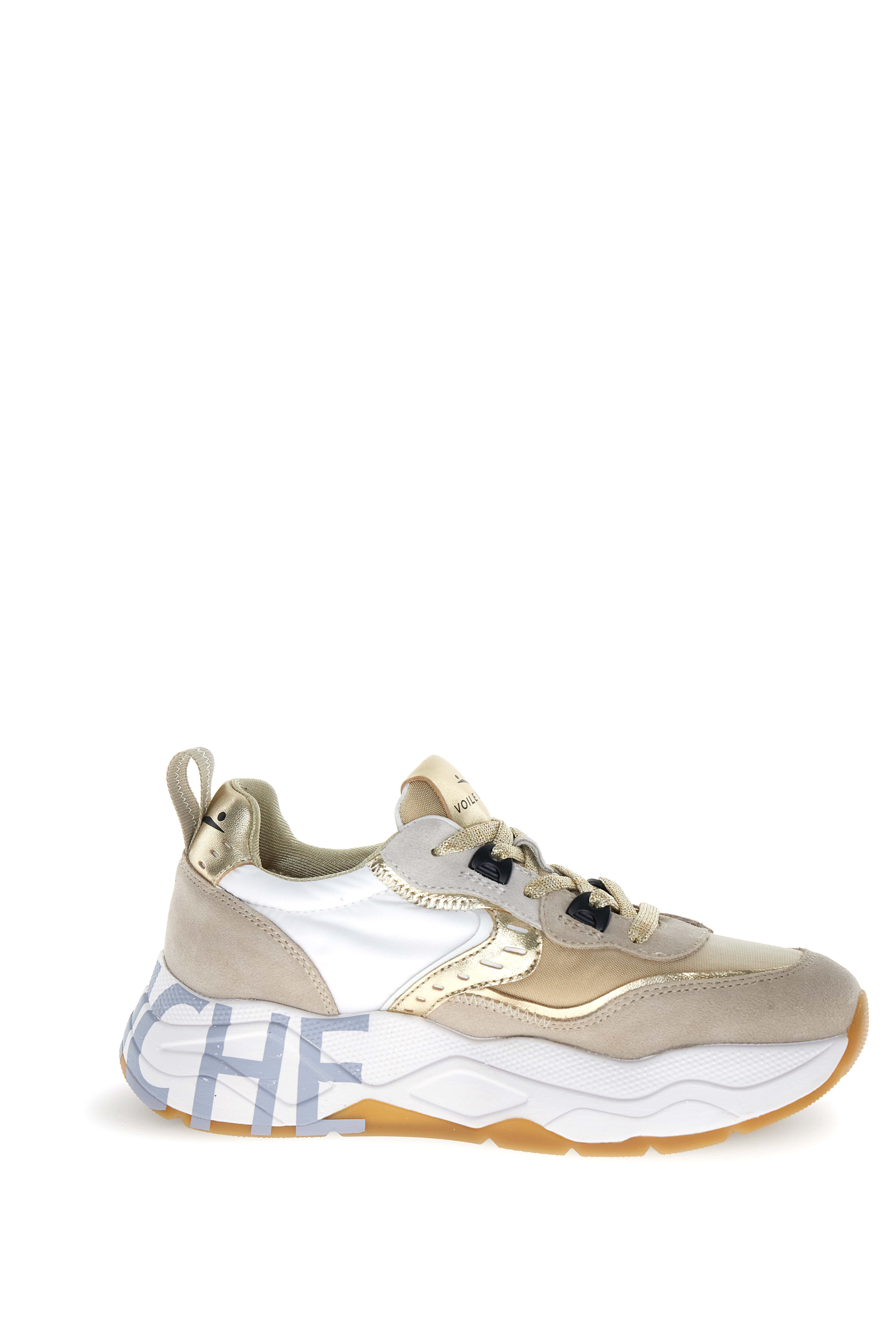 Voile Blanche Club 105 201747534 sneaker donna beige platino