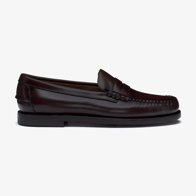 Sebago Classic Dan 7001530 Mocassino Pelle Brown Burgundy