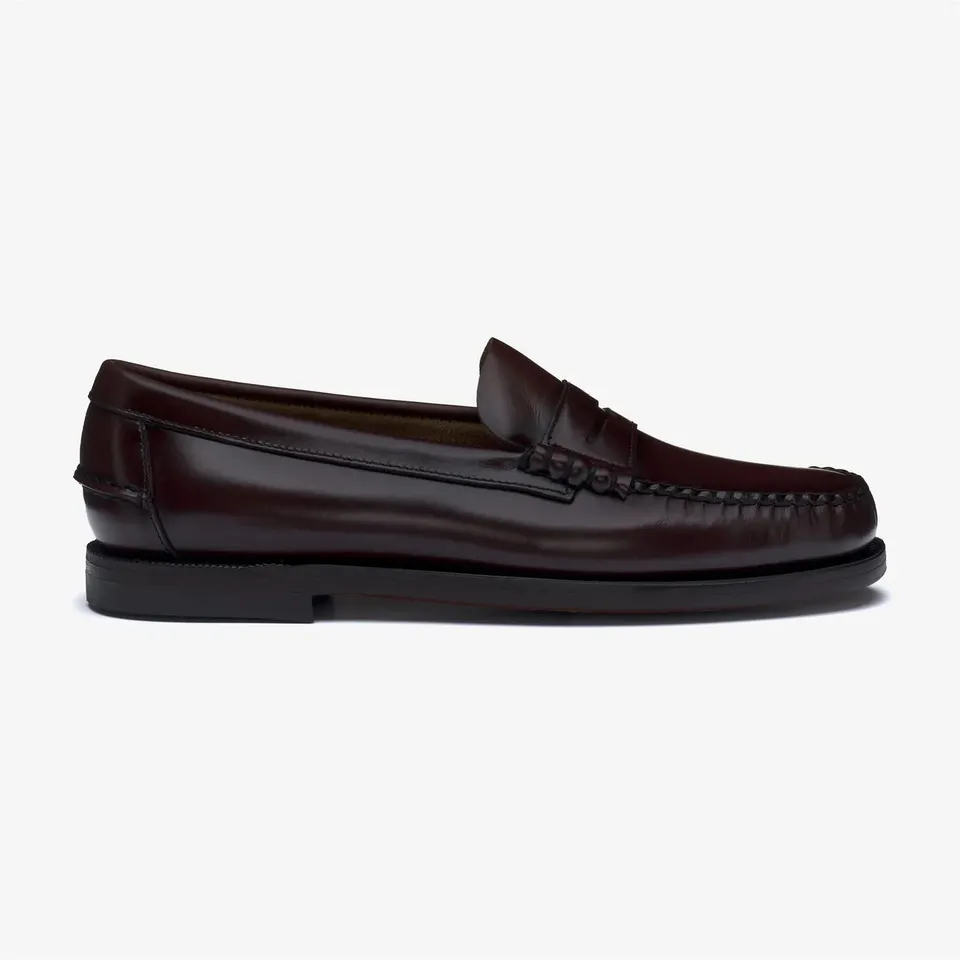 Sebago Classic Dan 7001530 Mocassino Pelle Brown Burgundy