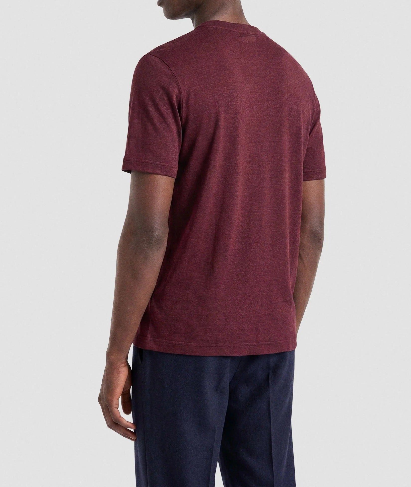 Filippo De Laurentiis TSMC JERLIN t-shirt Bordeaux uomo