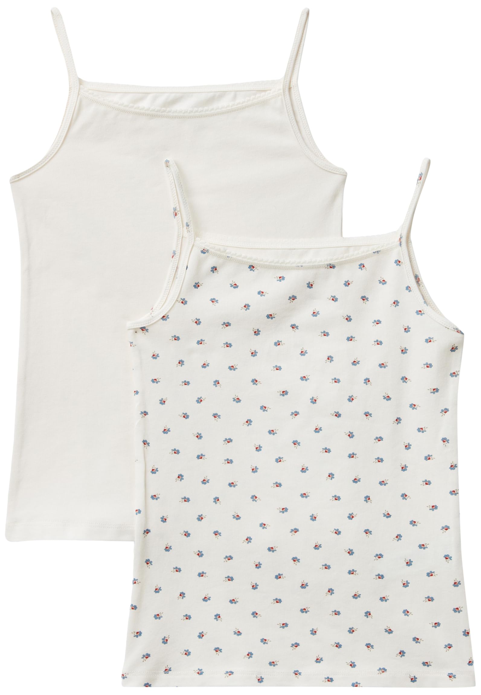 Benetton 378Y0H00L Canottiera Bambina 2 Pezzi M