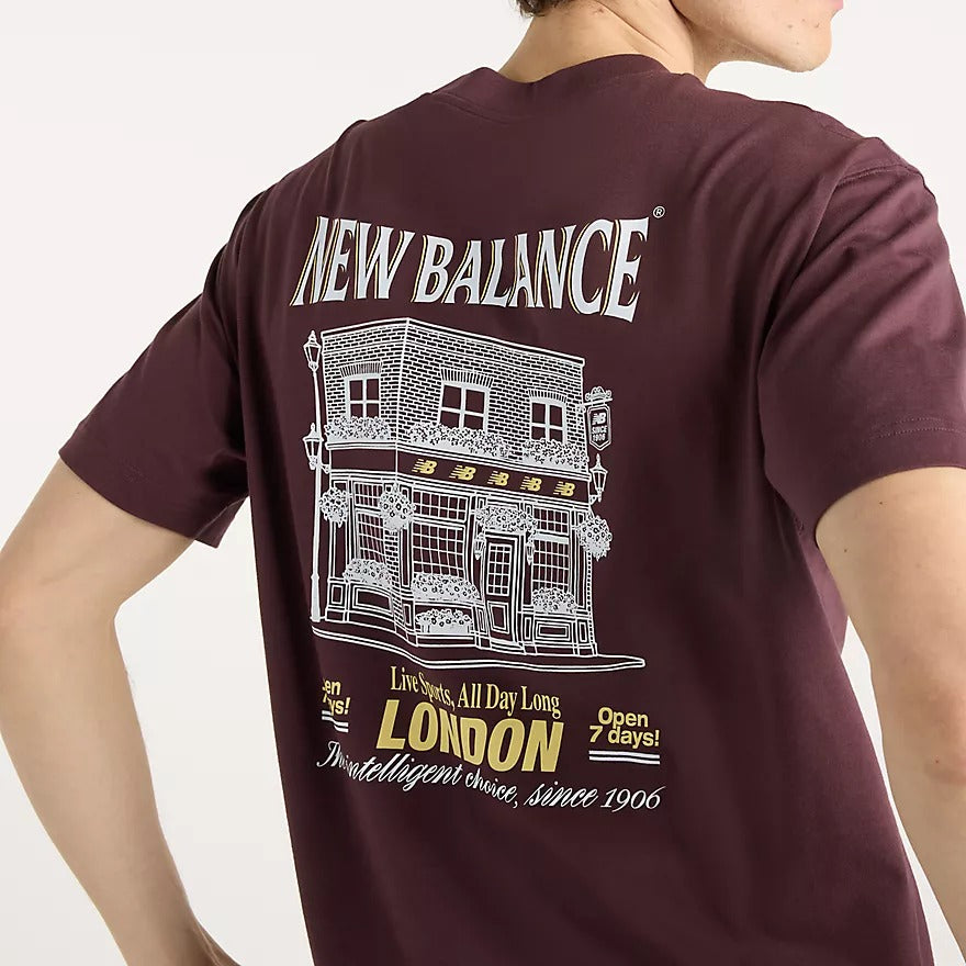 New Balance Grab A Bite MT62B9L t-shirt uomo Cherry Leather