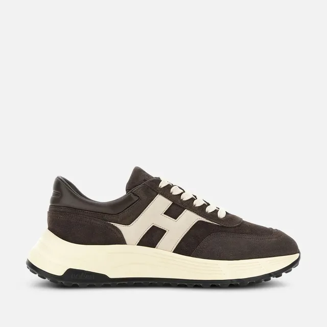 Hogan Hyperlight HXM5630FR30S9G739T sneakers uomo marrone suede