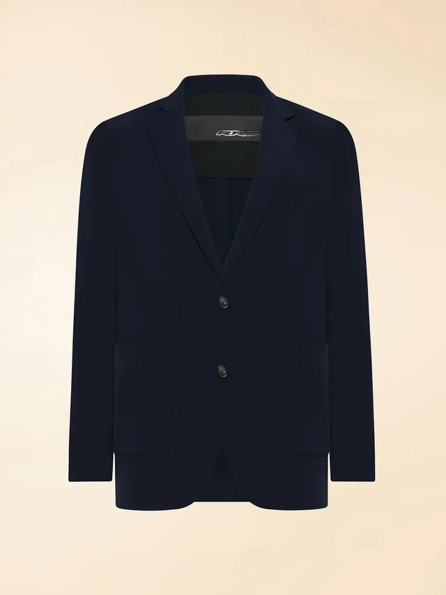 RRD Terzilight 26051 Blazer Uomo Blue Black Elasticizzato