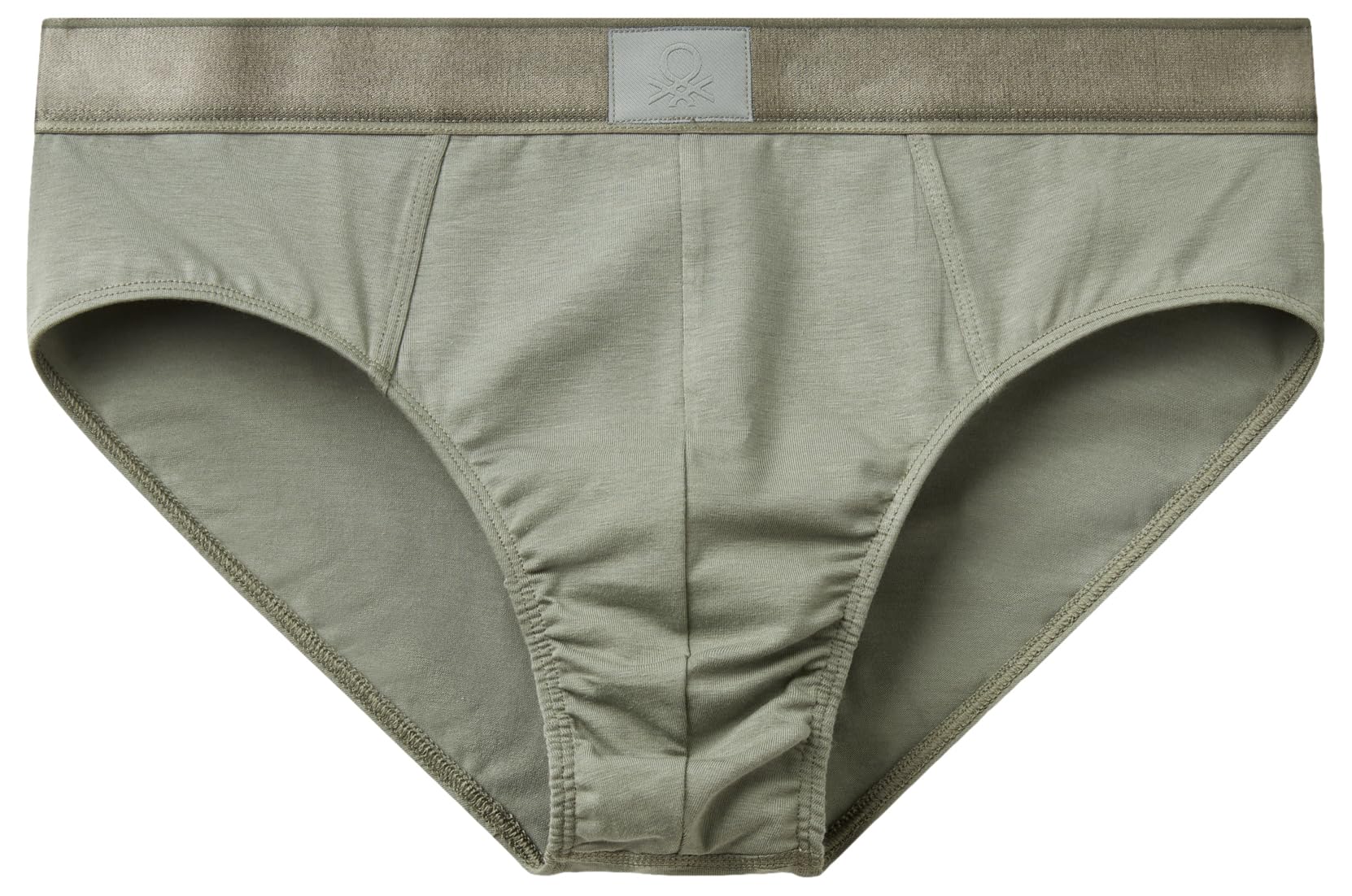 Benetton 3xkp2s00j slip uomo jersey classico elastico