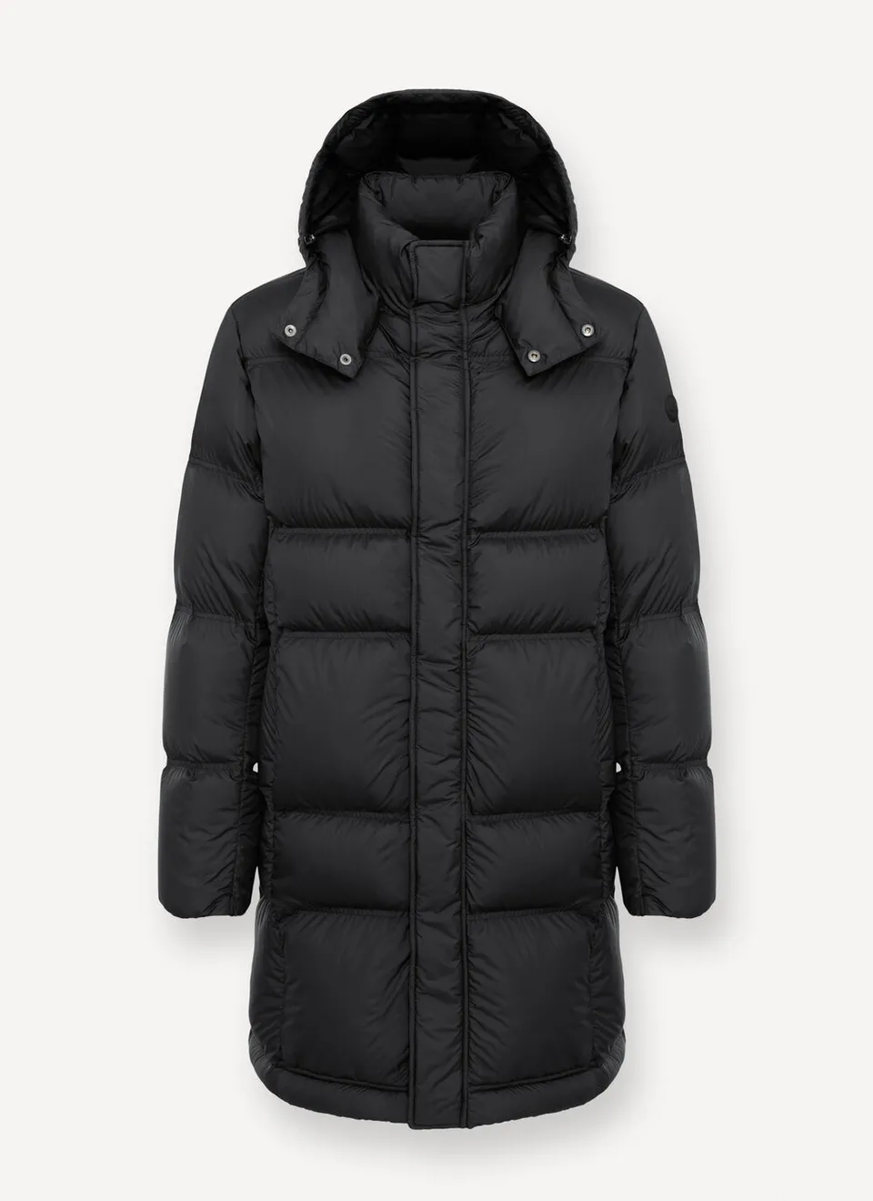 Colmar 12000012 piumino lungo uomo black piuma anatra