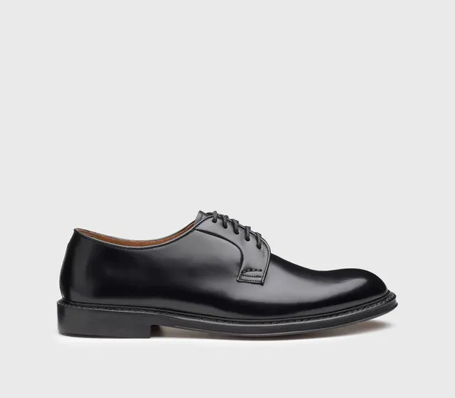 Doucal's Derby Horse DU1385PHOEUY007 scarpa derby nero pelle