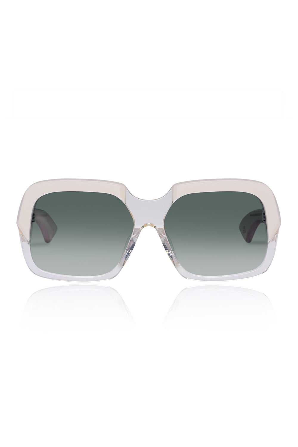 Karen Walker Asscher occhiali da sole Ivory Sand