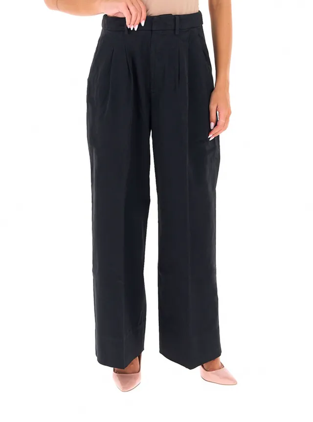 Dondup Eloise DP843 GSE043D890 Pantalone Universo Wide Leg