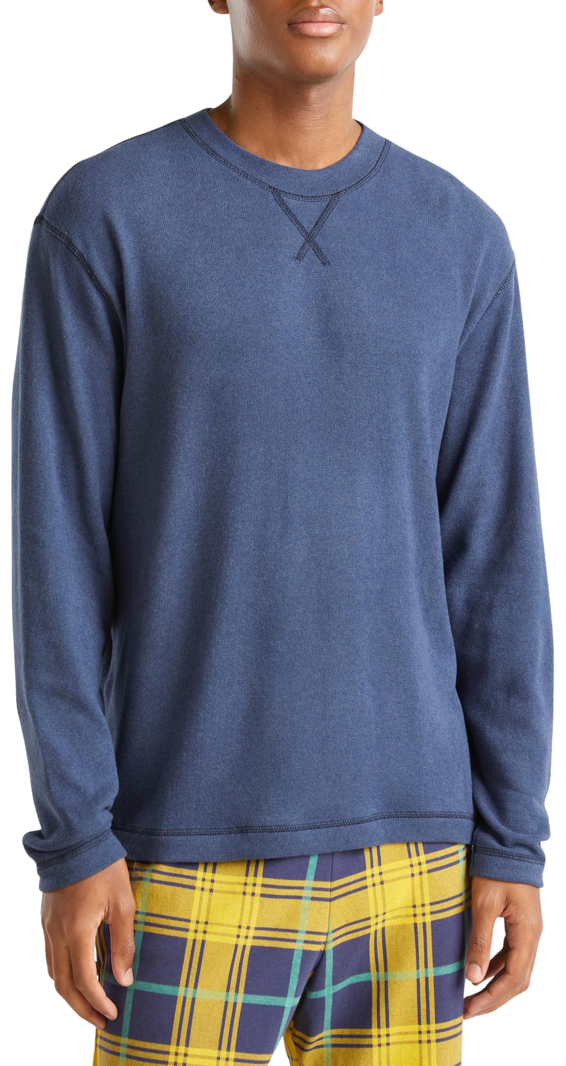 Benetton 3q414m01t Maglia Pigiama Uomo manica lunga M