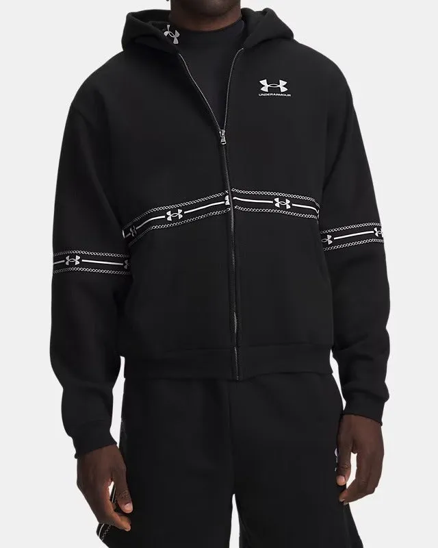 Under Armour Icon 77-6013459 felpa uomo ultimate black pile