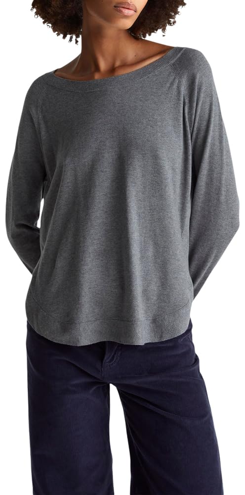 Benetton Maglieria 1y6sd10eg Maglione Donna Girocollo Cotone Lana