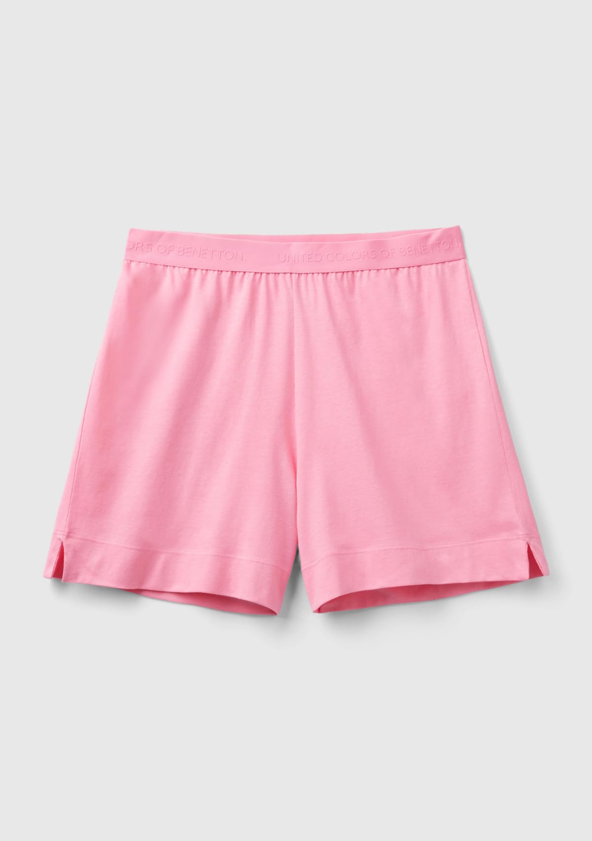 Benetton Short 30963900F Pantaloncino Pigiama Donna Rosa