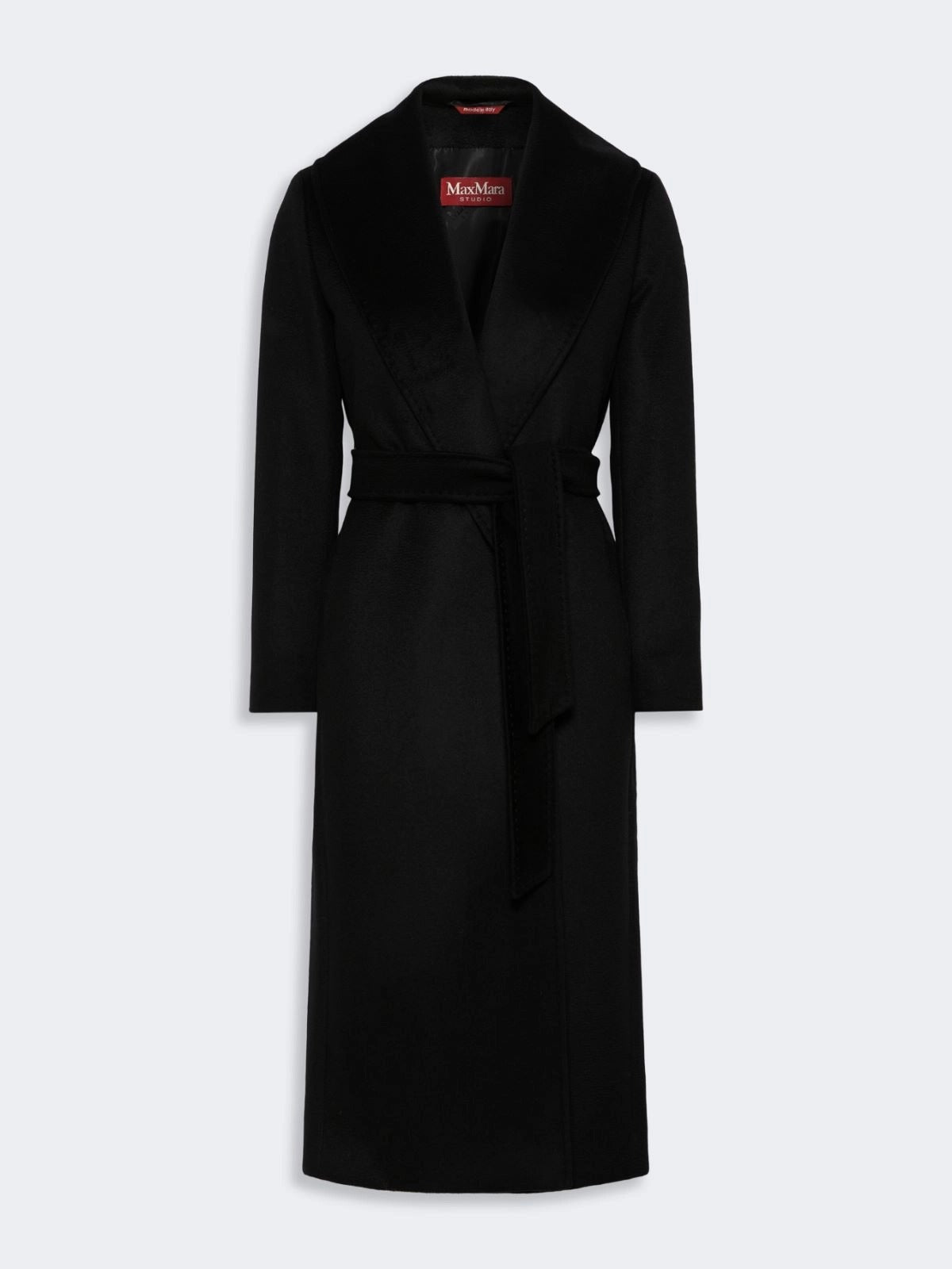 Max Mara Studio Loriana MSTLORIANA013 Cappotto Nero Lana