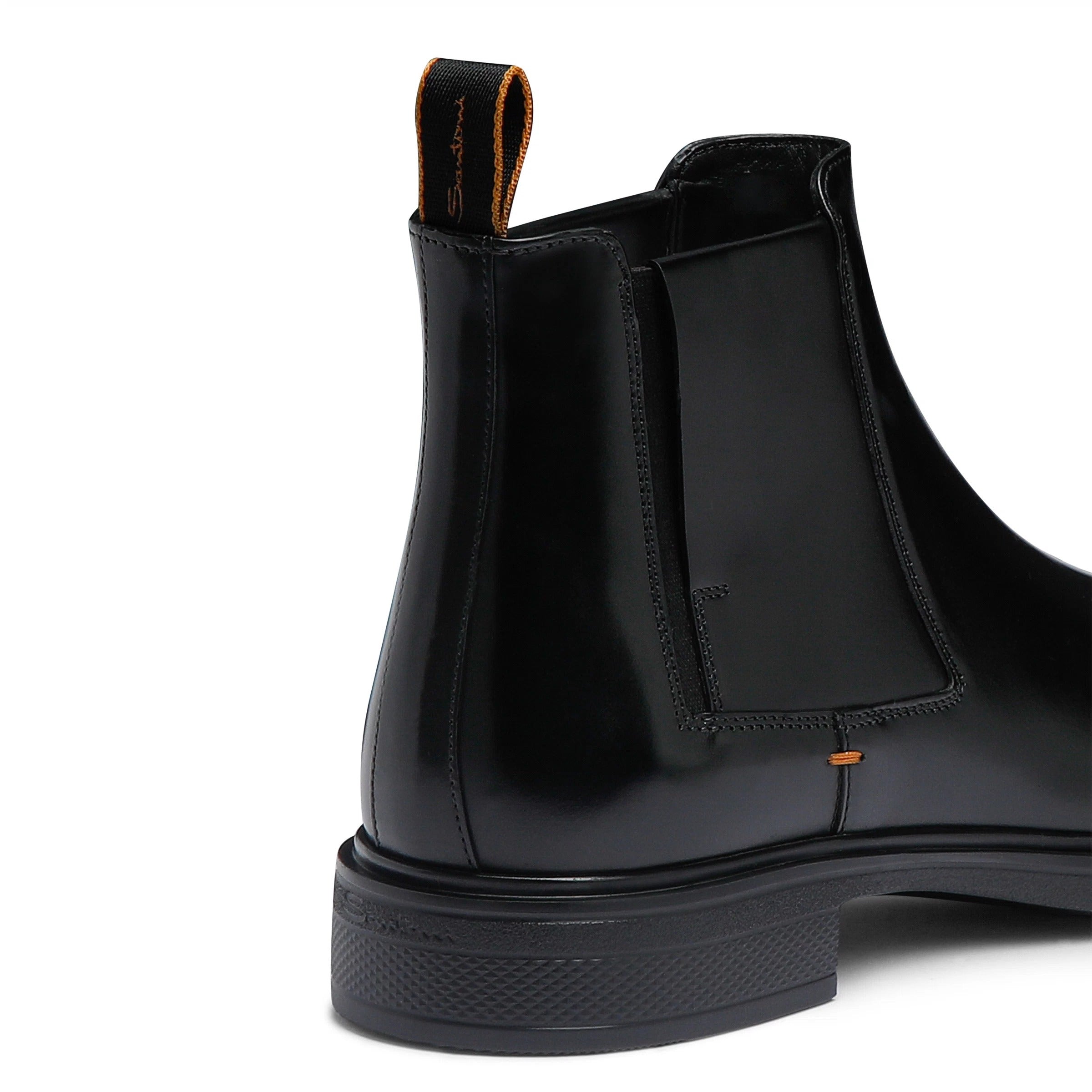 Santoni Easy MGEG18937NEAX Derby Pelle Nero Fumo 43
