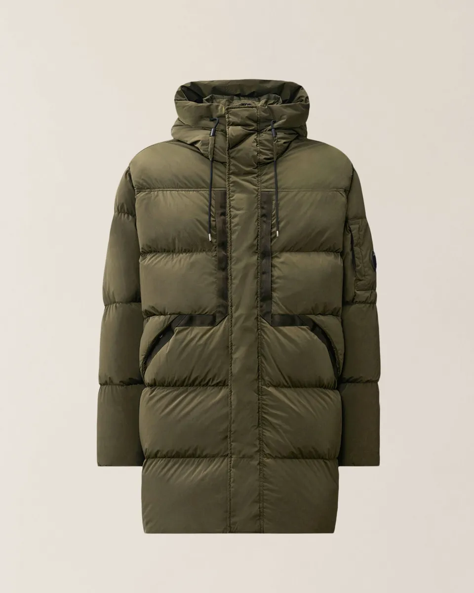 C.P. Company Nycra-R Lens Piumino Uomo Ivy Green