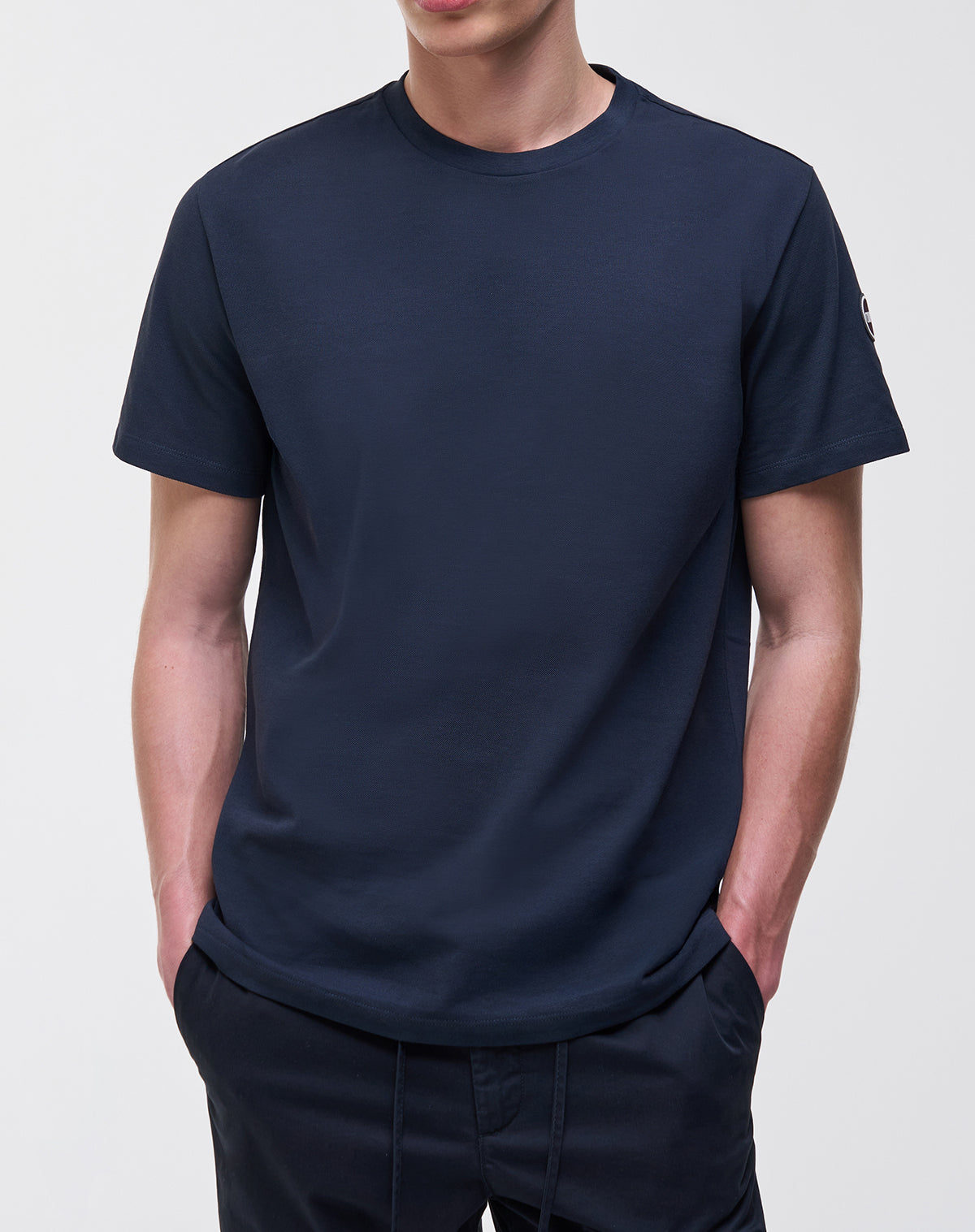 Colmar Start 7520 7XH T-shirt Cotone Blu Navy