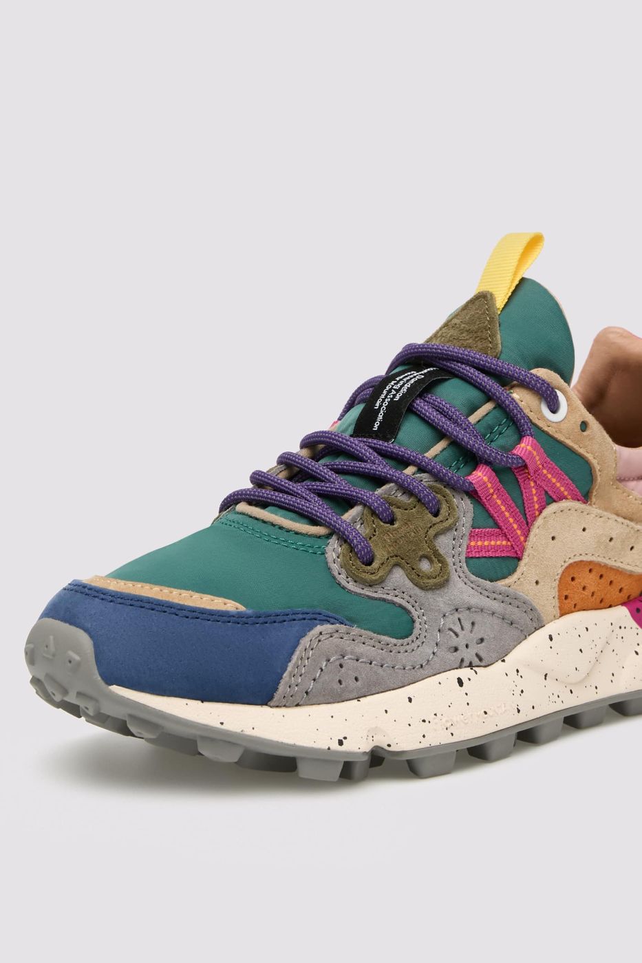 Flower Mountain Yamano 3 2017817 Sneakers Petrolio Fucsia