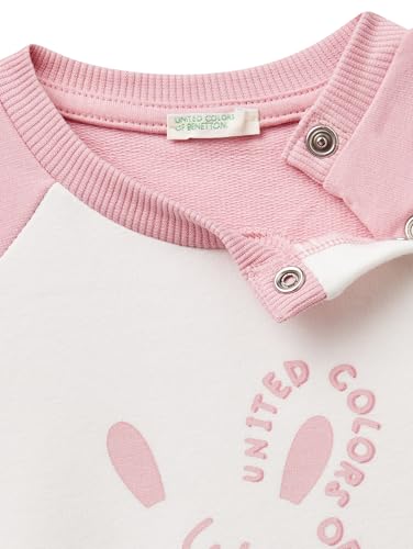 United Colors of Benetton Comp Maglia+Pantaloni tuta felpa stretch